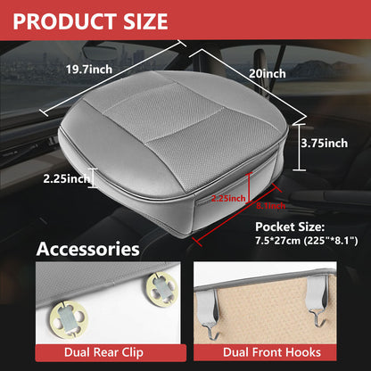 Car Front Car Seat Cover Leather Full Surround Pad Cushion Protector For Nissan