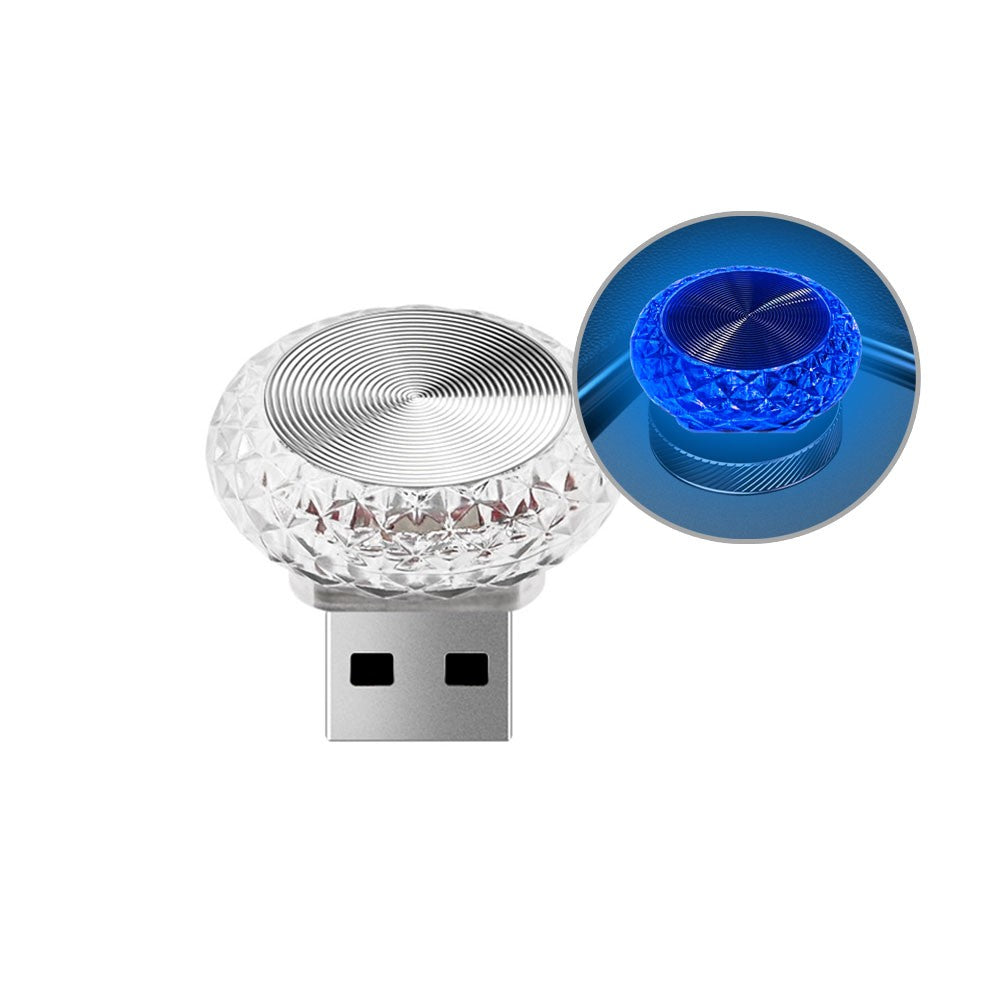Mini LED USB Car Interior Atmosphere Light Decorative Ambient Lamp Accessories