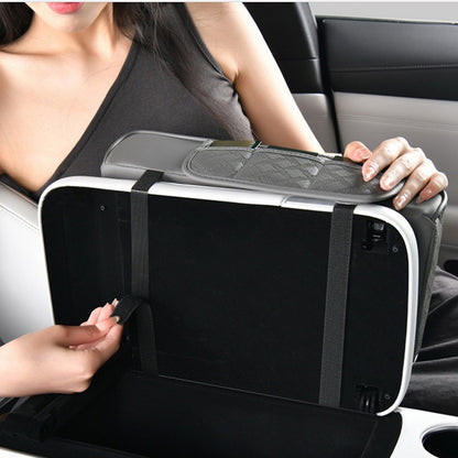 Car Armrest Cushion Cover Center Console Mat Storage Pad Storage Interior