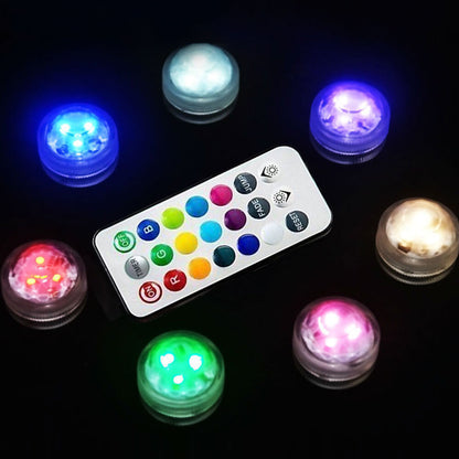 Multicolor LED Light Car Interior Accessories Atmosphere Lamp Remote Control