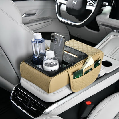 Car Armrest Cushion Cover Center Console Mat Storage Pad Storage Interior