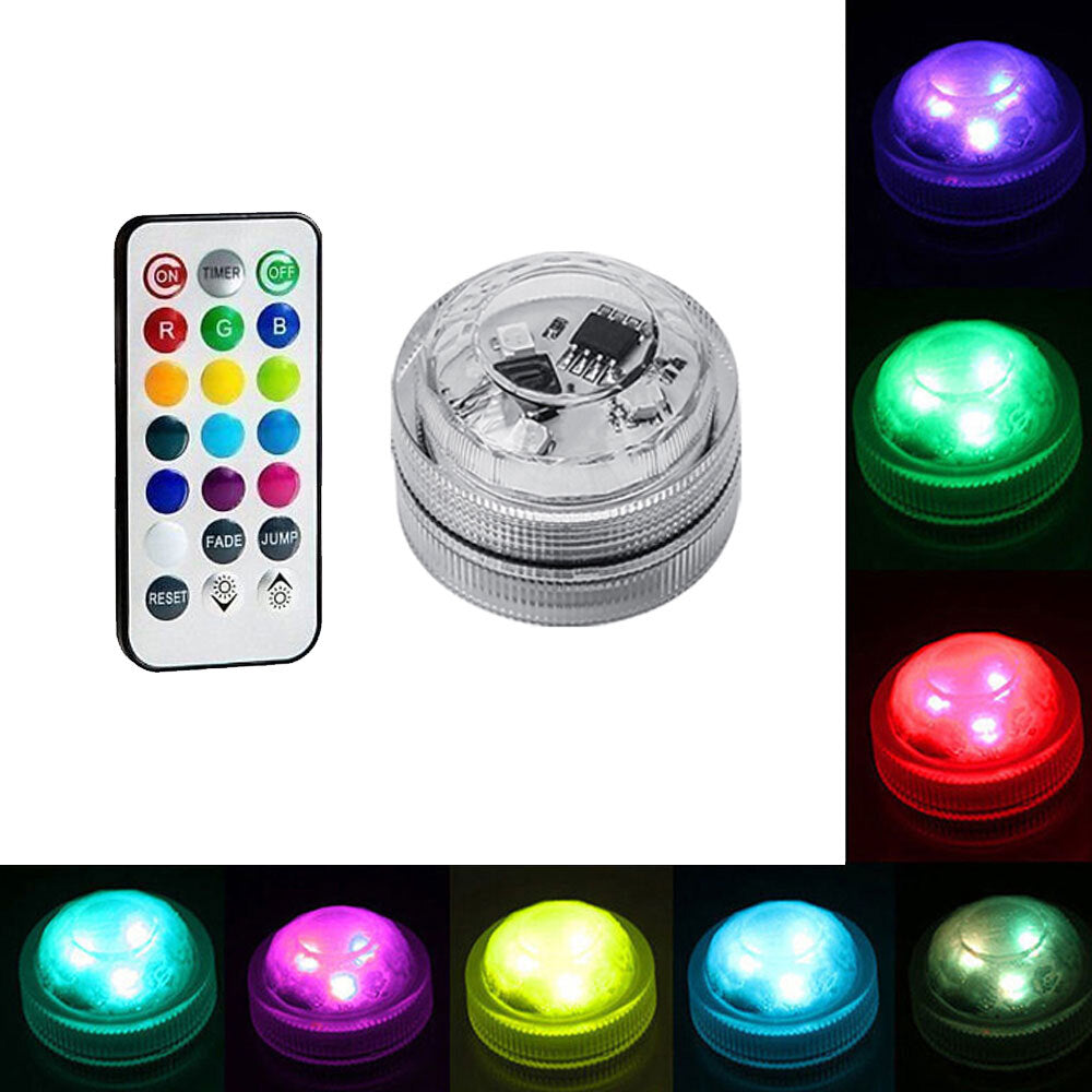 Multicolor LED Light Car Interior Accessories Atmosphere Lamp Remote Control