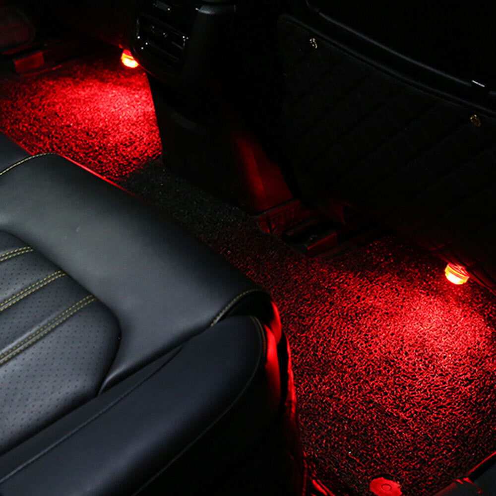 Multicolor LED Light Car Interior Accessories Atmosphere Lamp Remote Control