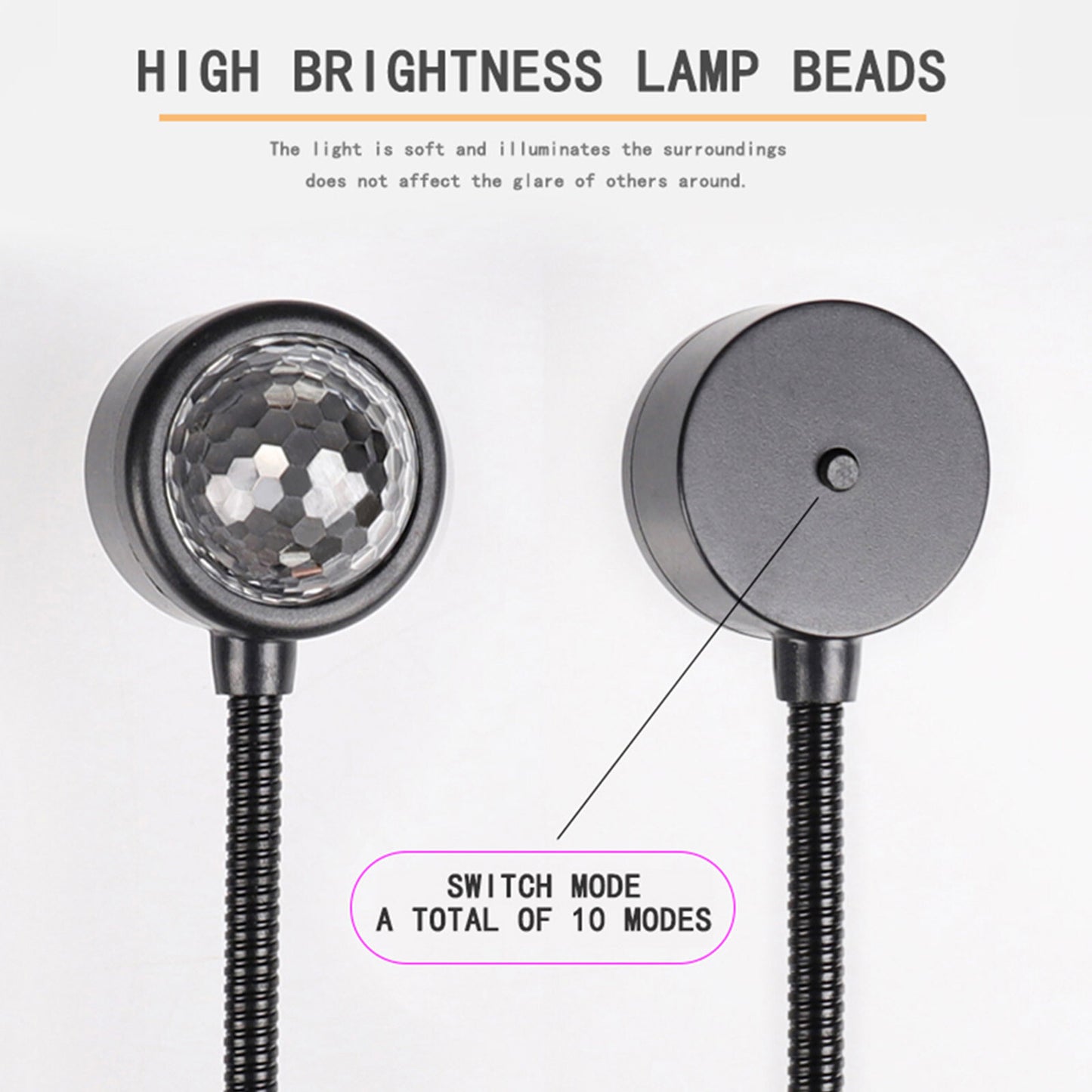 USB Car Accessories Interior Atmosphere Star Sky Lamp Ambient Night Lights