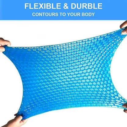 Car Honeycomb Cooling Gel Support  Crate Cushion Non-Slip Seat Cushion