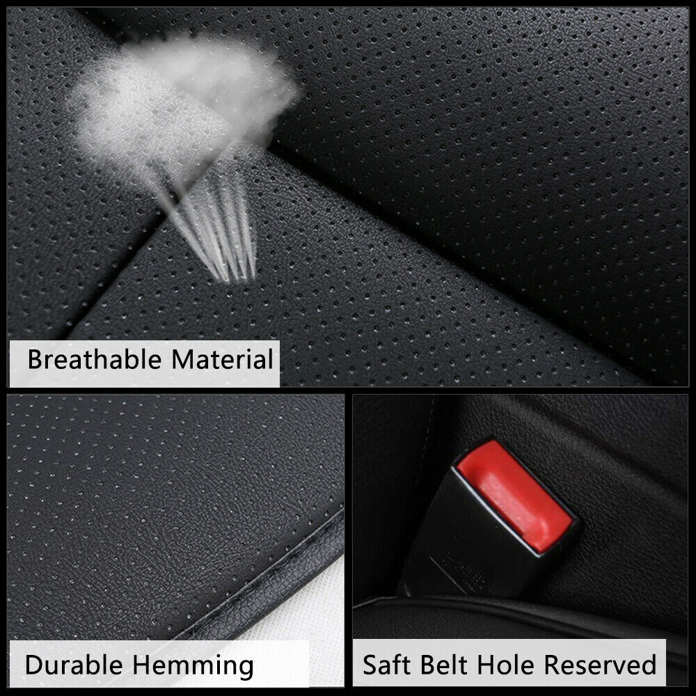Car Front Car Seat Cover Leather Full Surround Pad Cushion Protector For Nissan