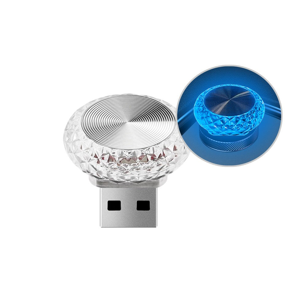 Mini LED USB Car Interior Atmosphere Light Decorative Ambient Lamp Accessories