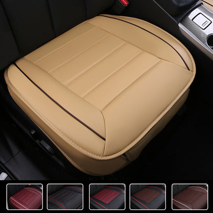 Full Surround Front Car Seat Cover Leather Pad Mat Auto Chair Cushion Protector