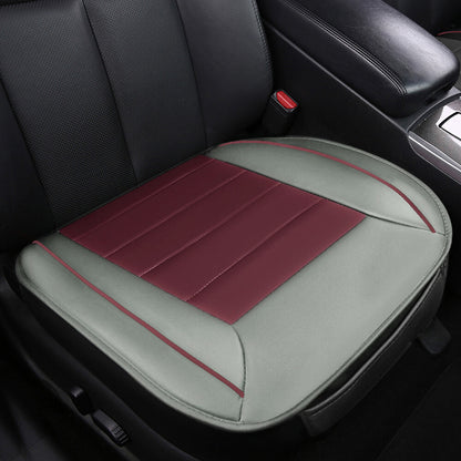 Full Surround Front Car Seat Cover Leather Pad Mat Auto Chair Cushion Protector