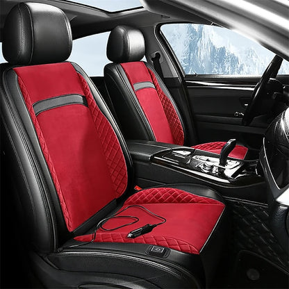 Car Heated Winter Warm Fast Heating Pad Washable Universal Seat Cushion