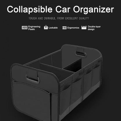 Car Trunk Collapsible Multi-Compartment Foldable Waterproof Organizers