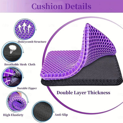 Seat Cushion Honeycomb Cooling Chair Pad Seat Cushion for Office Chair Car