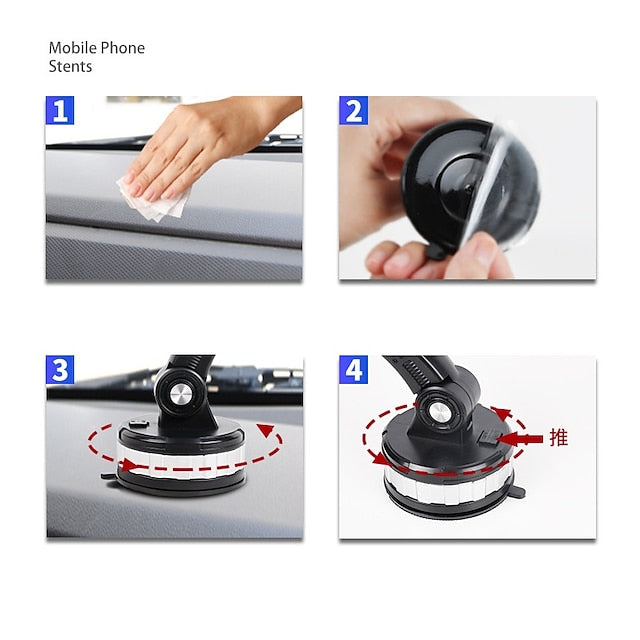 Car Mount Solid Durable Dashboard Phone Holder