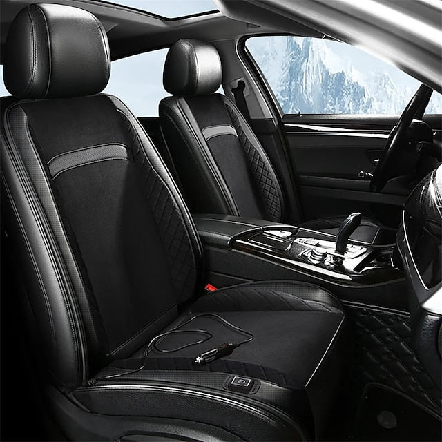 Car Heated Winter Warm Fast Heating Pad Washable Universal Seat Cushion
