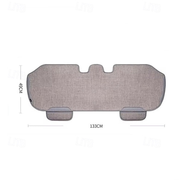 Universal Linen Car Back Breathable Rear Seat Pad Seat Cushion