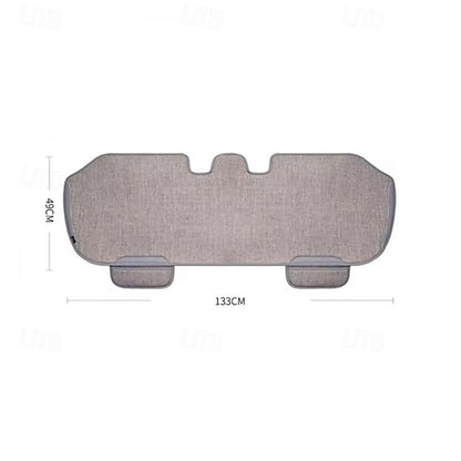 Universal Linen Car Back Breathable Rear Seat Pad Seat Cushion