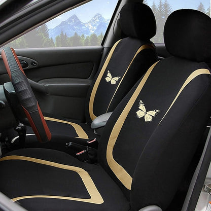 2 Pcs/Set Universal Car Seat Front Set Breathable Seat Protectors