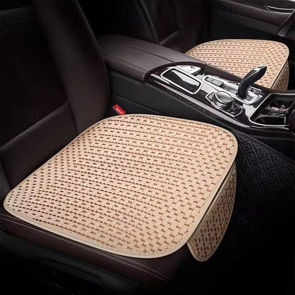 Car Summer Cooling Breathable Universal Anti-Slip Woven Seat Pad Seat Cushion