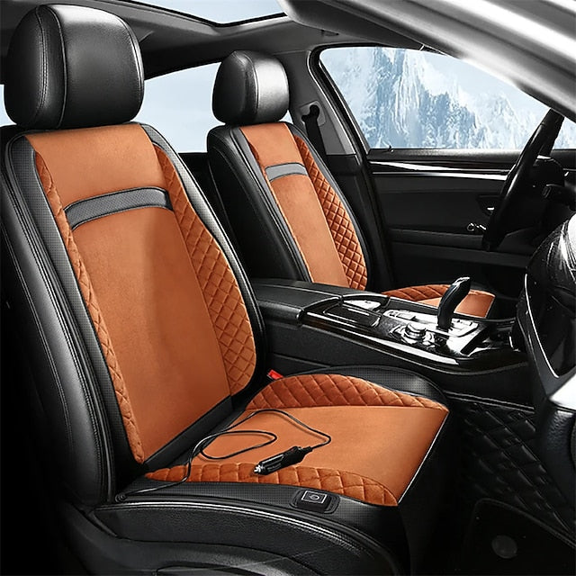 Car Heated Winter Warm Fast Heating Pad Washable Universal Seat Cushion