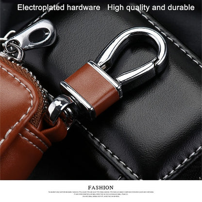 Car Leather Key Holder Case Key Chain Wallet Pouch Bag Case Holder