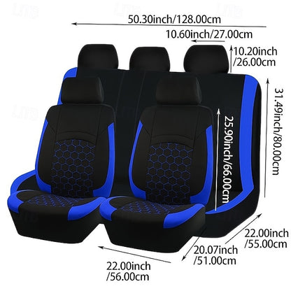 Universal 5-Seat Car SUV Truck  Interior Seat Protector Seat Cushion