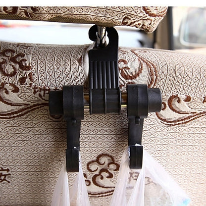5 Pcs/set Universal Car Seat Back Storage Hook Sundries Holder Multifunction Organizer