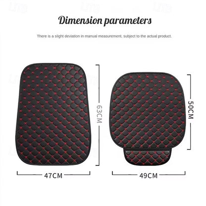 1 Set Leather General Car Minimalism  Durable Four Seasons Seat Cushion