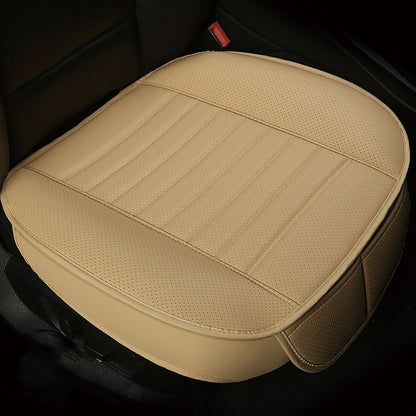 Car Seat Cushion Universal 5D Charcoal Leather Breathable Seat Protector