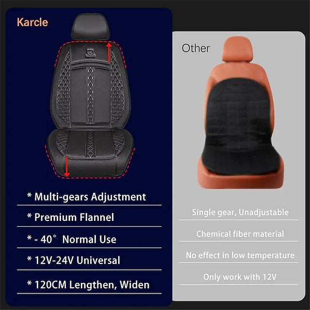 12V Car Universal Winter Warm Electric Heated Seat Cushion