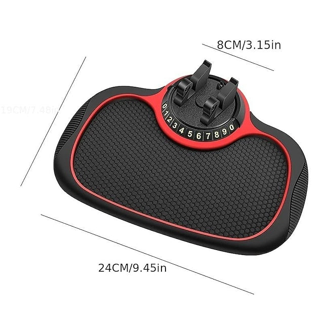 Multi-Functional Car Anti-Slip Mat Auto Phone Holder Non Slip Silicone Dashboard