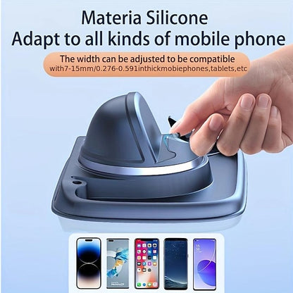 Multifunctional Car Phone Holder 360-degree Rotating Dashboard Anti-slip Mat