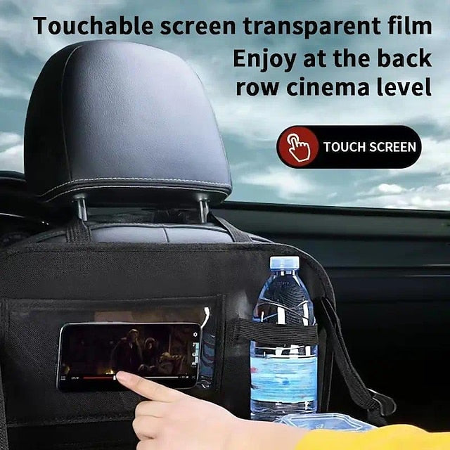 Car Universal Seats Organizer Tablet Holder Multi-Pocket Storage