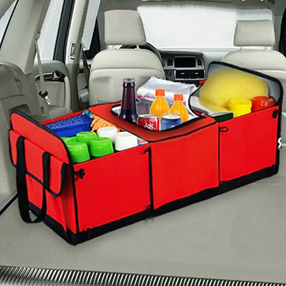 Car Trunk Storage Box Foldable Anti-slip Toy Food Organizer