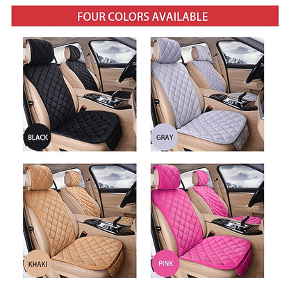3 Pcs/set Car Seat Cover Set Universal Plush Seat Cushion Protector Mat