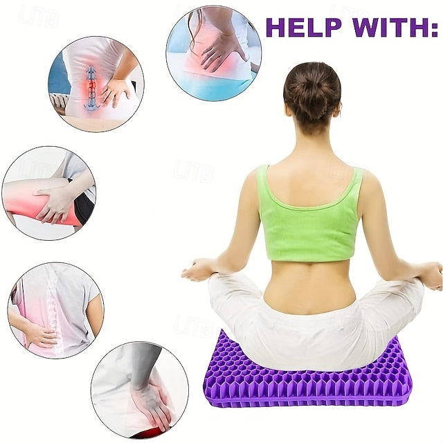 Seat Cushion Honeycomb Cooling Chair Pad Seat Cushion for Office Chair Car