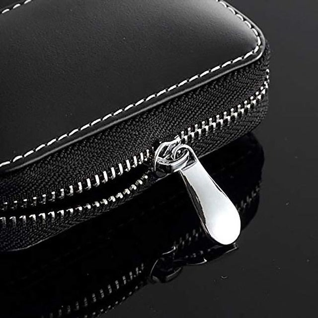 Car Leather Key Holder Case Key Chain Wallet Pouch Bag Case Holder
