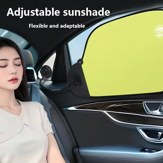Car Side Window Sun Shade Adjustable Sun Visor Blocks 2 Pcs/set