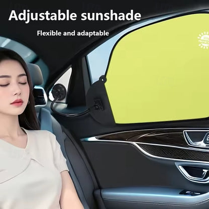 Car Side Window Sun Shade Adjustable Sun Visor Blocks 2 Pcs/set