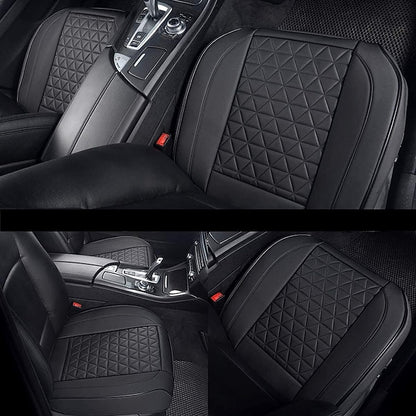 Car Luxury PU Leather Universal Seat Protector Front Seat Bottom Cushion
