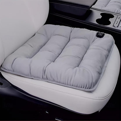 Car Winter Heated Seat Cushion USB Charging Soft Thick  Anti-slip Mat Cushion