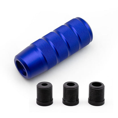 Universal Non-Slip Aluminum Matte JDM Knurled Shift Knob GM Manual Transmission