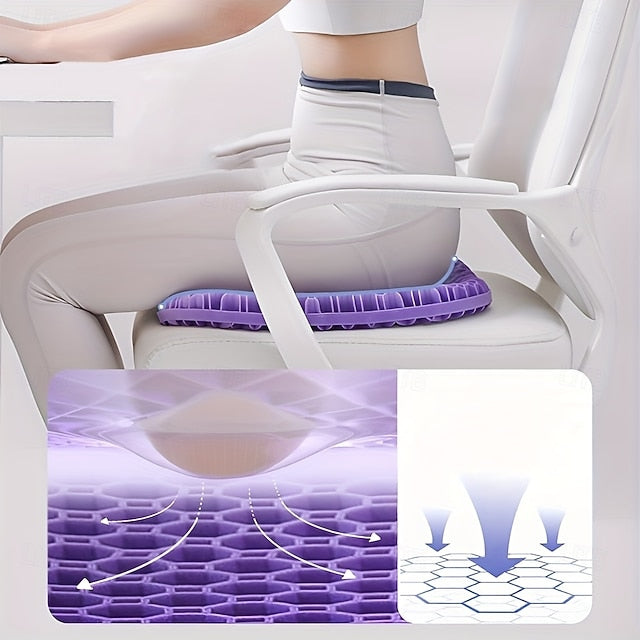 Seat Cushion Honeycomb Cooling Chair Pad Seat Cushion for Office Chair Car