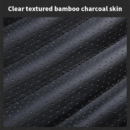 Car Seat Cushion Universal 5D Charcoal Leather Breathable Seat Protector