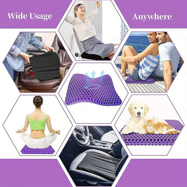 Seat Cushion Honeycomb Cooling Chair Pad Seat Cushion for Office Chair Car