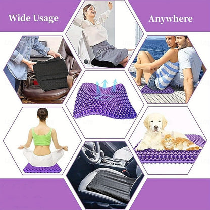 Seat Cushion Honeycomb Cooling Chair Pad Seat Cushion for Office Chair Car