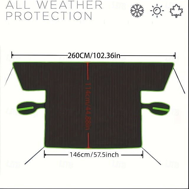 Car Durable Oxford Windshield UV Protection Snow Sunshade Windshield