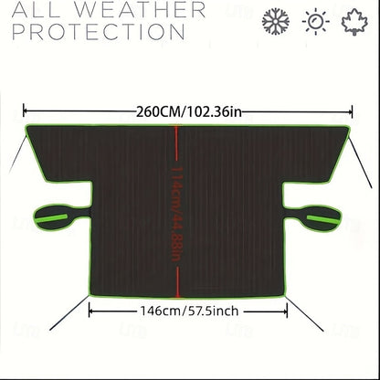 Car Durable Oxford Windshield UV Protection Snow Sunshade Windshield