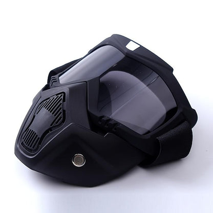 Motorcycle Camping CS Stay Protected Goggle Mask Tactical Full Face Shield