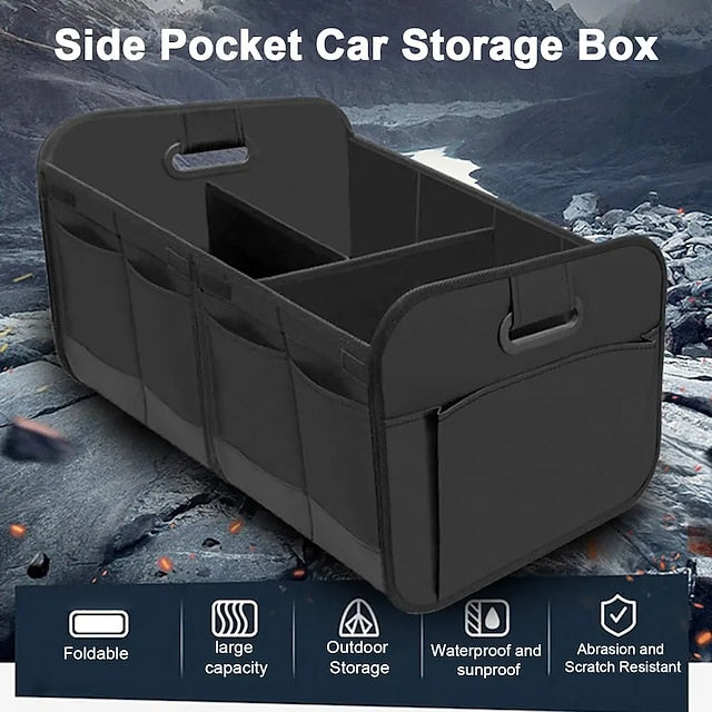 Car Trunk Collapsible Multi-Compartment Foldable Waterproof Organizers