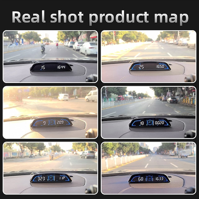 Car Digital GPS Head-up Display Speedometer Universal Headset  5.5 Inch